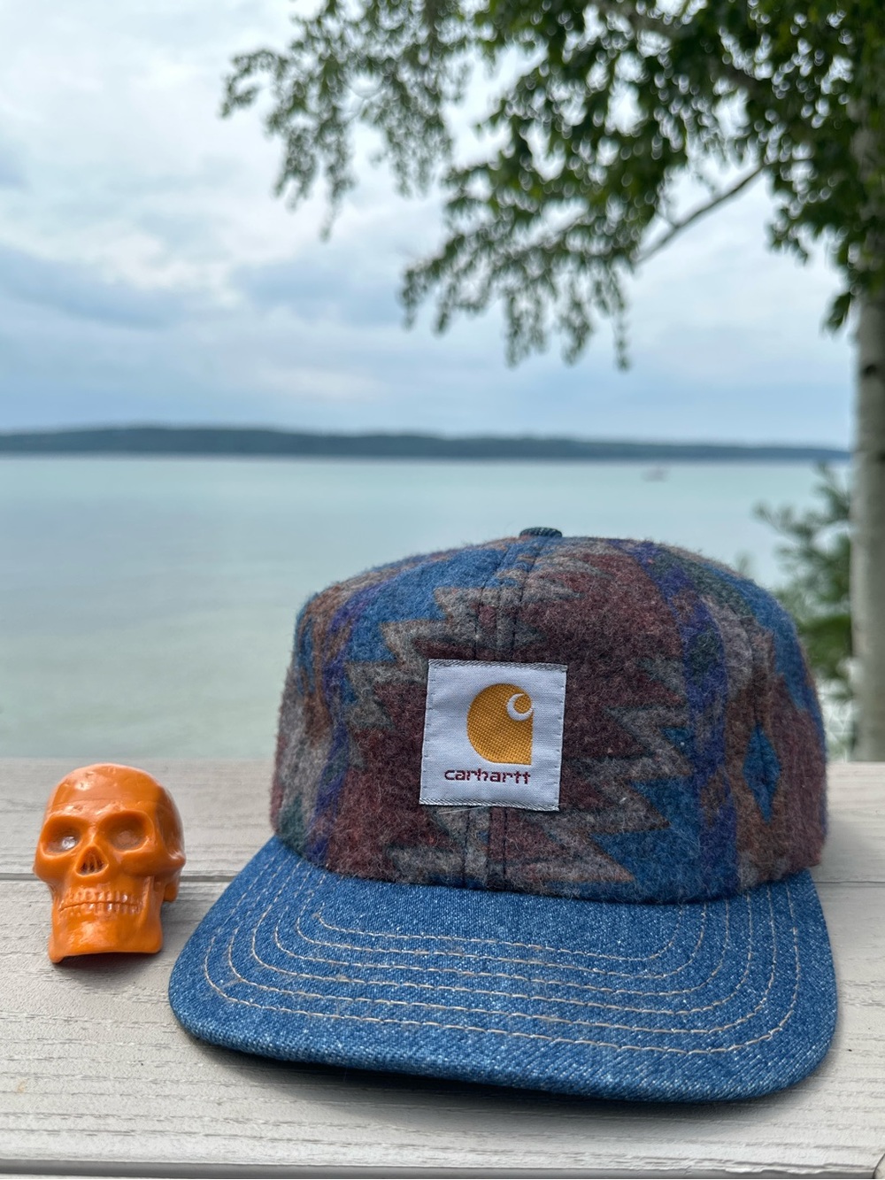 Carhartt aztec fleece cap